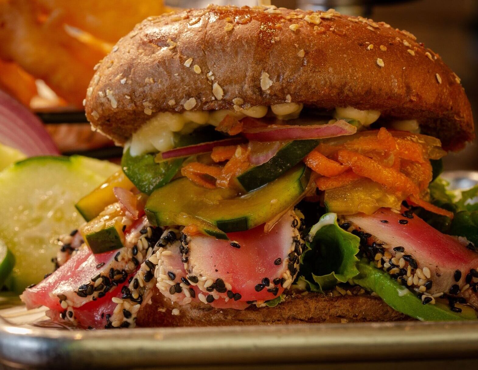 Japanese burger